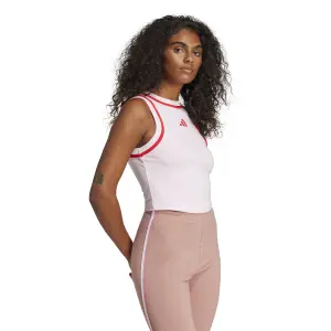 Camiseta de tirantes de algodón para mujer adidas Essentials Color Pop image-3