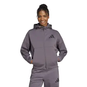 Sweatshirt à capuche zippé femme adidas Z.N.E. image-1