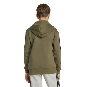 Sudadera con capucha y cremallera infantil adidas Essentials image-4
