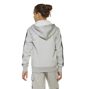 Sudadera con capucha y cremallera infantil adidas Essentials image-6