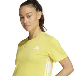 T-shirt för kvinnor adidas Essentials 3 stripes image-4