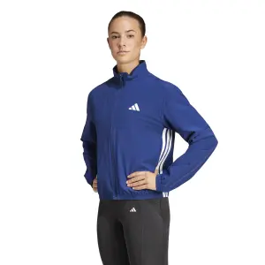 Sweatshirt Damen adidas Workout Essentials Woven 3 stripes image-1