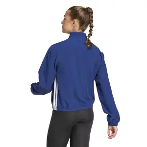 Sweatshirt Damen adidas Workout Essentials Woven 3 stripes image-3