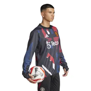 Manchester United Prematch Langarmtrikot 2024/25 image-3
