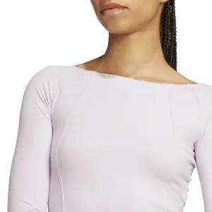 Dames-T-shirt met lange mouwen adidas Yoga image-4