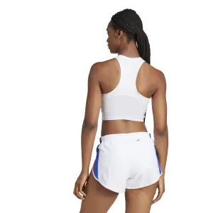 Topo da cultura feminina adidas Adizero Retro image-1