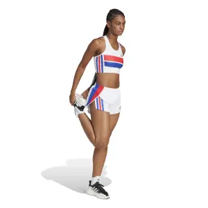 Topo da cultura feminina adidas Adizero Retro image-2