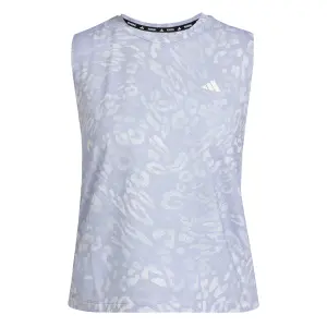 Women's tank top adidas Own the Run Climacool 3-Stripes image-0