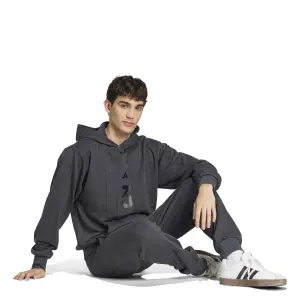 Felpa con cappuccio adidas Seasonal Essentials US Sport image-3