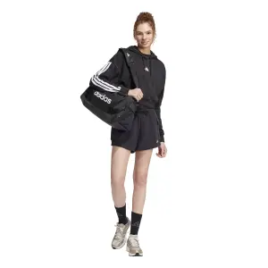 Short hooded sweatshirt women's French terry adidas Essentials 3-Stripes image-3