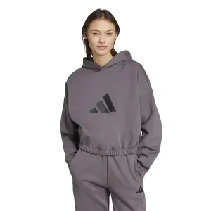 Women's hooded sweatshirt adidas Future Icons 3 Bar Logo image-1