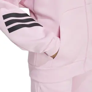 Hættetrøje med lynlås til kvinder adidas 3-Stripes Future Icons image-5