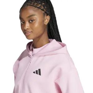 Hættetrøje med lynlås til kvinder adidas 3-Stripes Future Icons image-6