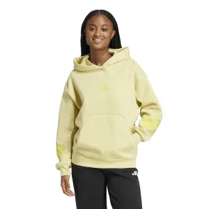 Sweatshirt med huva för kvinnor adidas Future Icons 3 stripes image-1