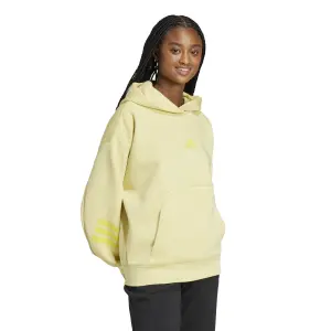 Sweatshirt med huva för kvinnor adidas Future Icons 3 stripes image-2