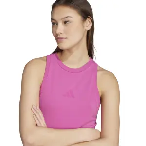 Camiseta de tirantes para mujer adidas Future Icons 3 stripes image-5