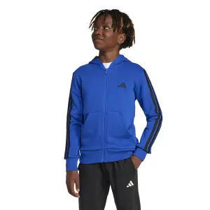 Sudadera con capucha y cremallera infantil adidas Essentials image-1