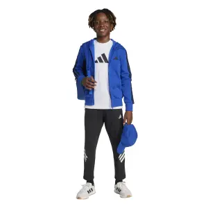 Sudadera con capucha y cremallera infantil adidas Essentials image-3
