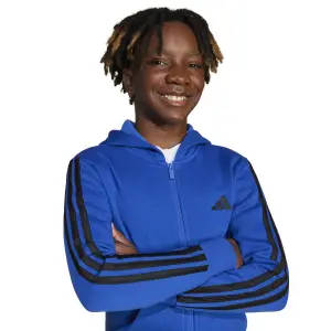 Sudadera con capucha y cremallera infantil adidas Essentials image-6