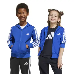 Sudadera con capucha y cremallera infantil adidas Essentials image-3