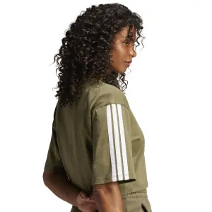 Camiseta holgada de mujer adidas Essentials 3-Stripes image-5