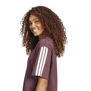 Damski T-shirt typu boyfriend adidas Essentials 3-Stripes image-5