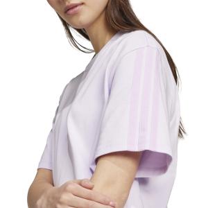 Dames-T-shirt met 3 strepen adidas Boyfriend Essentials image-4