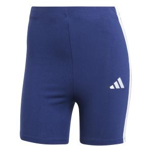 je1225-shorty-woman-adidas-essentials-3-stripes-dkblue-white
