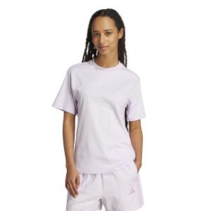 T-shirt i bomull för kvinnor adidas Essentials 3-Stripes image-1