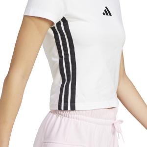 Slank T-shirt voor dames adidas Essentials 3-Stripes Baby image-5