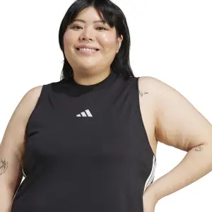 Vestido camiseta adidas Essentials 3-Stripes image-4