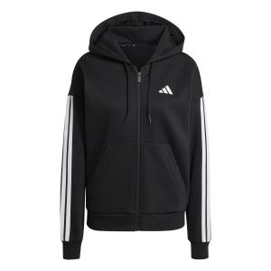 je1283-damen-fleece-gefutterter-hoodie-mit-reissverschluss-adidas-essentials-3-stripes-schwarz-weiss