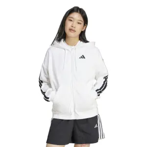 Sudadera con capucha y cremallera adidas Essentials 3-Stripes Fleece image-1