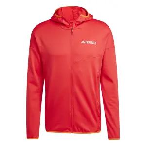 Casaco de montanha com capuz em polar adidas Terrex Xperior Climawarm Light image-0