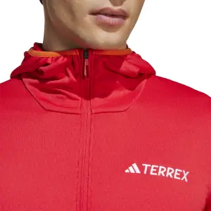 Casaco de montanha com capuz em polar adidas Terrex Xperior Climawarm Light image-5