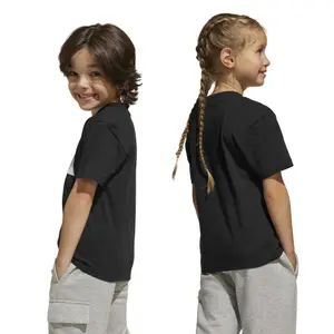 T-shirt de criança adidas Essentials 3-Stripes image-3