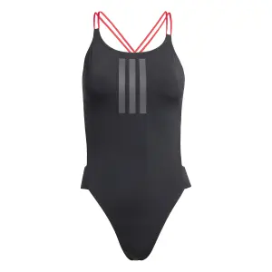 Bañador de una pieza con espalda en X para mujer adidas Ripstream 3 Stripes image-0
