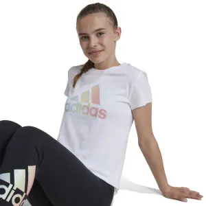 Girl's T-shirt adidas Metallic Print image-5