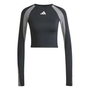 Långärmad tröja för kvinnor adidas Techfit image-0