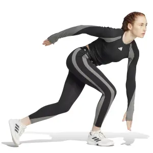 Långärmad tröja för kvinnor adidas Techfit image-3