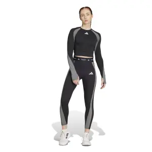 Långärmad tröja för kvinnor adidas Techfit image-2