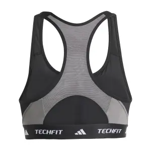 Medium ondersteunende damesbeha adidas Techfit Colorblock image-5