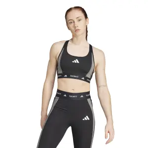 Medium ondersteunende damesbeha adidas Techfit Colorblock image-1