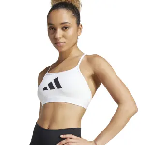 Sujetador de mujer adidas Aeroreact Big Logo Graphic image-5