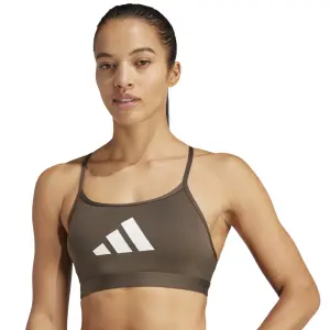 Sujetador de mujer adidas Aeroreact Big Logo Graphic image-6