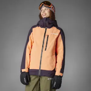 Dames isolerende 2-laags skijack adidas Terrex Xperior Rain.Rdy image-2