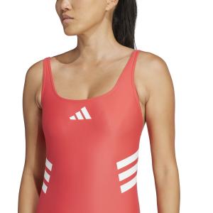 Badedragt til kvinder med U-ryg adidas 3-Stripes image-4