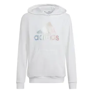 adidas Metallic Print Kids Hoodie image-0