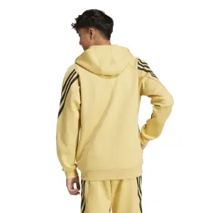Giacca con cappuccio a zip intera adidas Future Icons 3-Stripes image-3