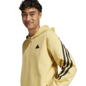 Giacca con cappuccio a zip intera adidas Future Icons 3-Stripes image-6